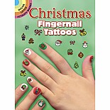 Christmas Fingernail Tattoos