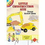 Little Construction Site Sticker Activity Book