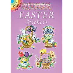 Glitter Easter Stickers