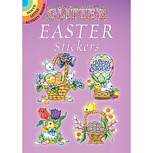 Glitter Easter Stickers