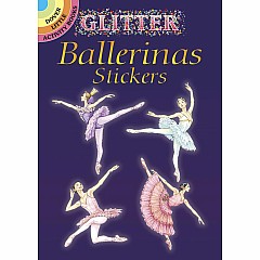 Glitter Ballerinas Stickers