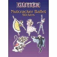 Glitter Nutcracker Ballet Stickers