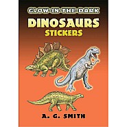 Glow-in-the-Dark Dinosaurs Stickers