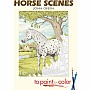 Horse Scenes to Paint or Color
