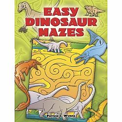 Easy Dinosaur Mazes