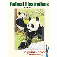 Animal Illustrations to Paint or Color