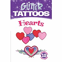 Glitter Tattoos Hearts