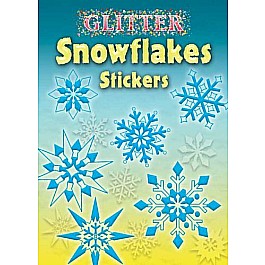 Glitter Snowflakes Stickers
