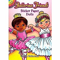Ballerina Friends Sticker Paper Dolls