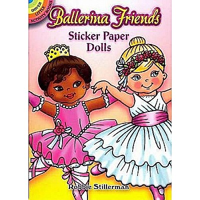 Ballerina Friends Sticker Paper Dolls