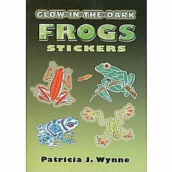 Glow-in-the-Dark Frogs Stickers