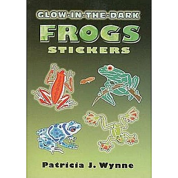 Glow-in-the-Dark Frogs Stickers