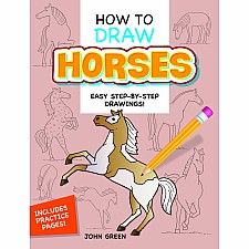 How to Draw Horses: Step-by-Step Drawings!