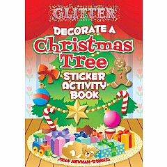 Glitter Decorate a Christmas Tree Sticker Activity Book