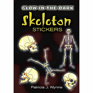 Glow-in-the-Dark Skeleton Stickers