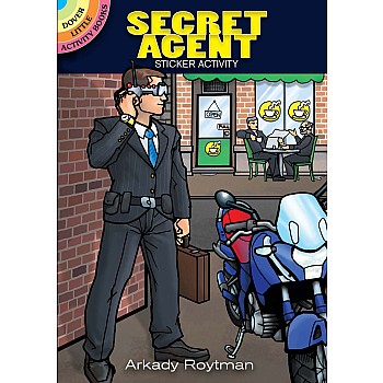Secret Agent Sticker Activity