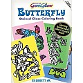 Butterfly GemGlow Stained Glass Coloring Book