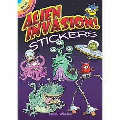 Alien Invasion! Stickers