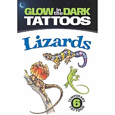 Glow-in-the-Dark Tattoos Lizards