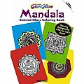 Mandalas GemGlow Stained Glass Coloring Book