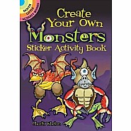 Create Your Own Monsters Sticker Activity Book
