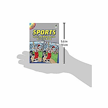 Sports Spot-the-Differences Activity Book