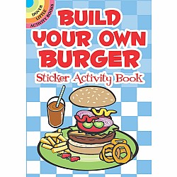 Build Your Own Burger Sticker Activity Book