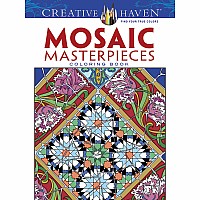 Creative Haven Mosaic Masterpieces Coloring Book
