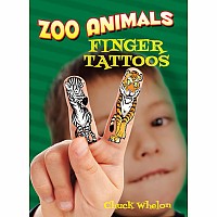 Zoo Animals Finger Tattoos
