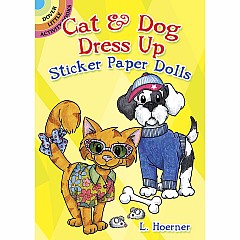 Cat & Dog Dress Up Sticker Paper Dolls