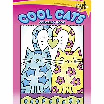 SPARK Cool Cats Coloring Book