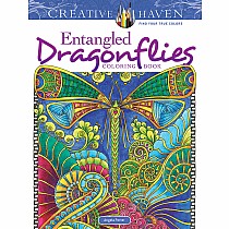 Creative Haven Entangled Dragonflies Coloring Book