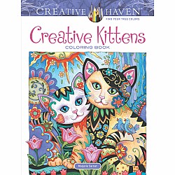 Creative Haven Creative Kittens Coloring Book