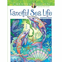 Creative Haven Fanciful Sea Life Coloring Book