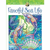 Creative Haven Fanciful Sea Life Coloring Book