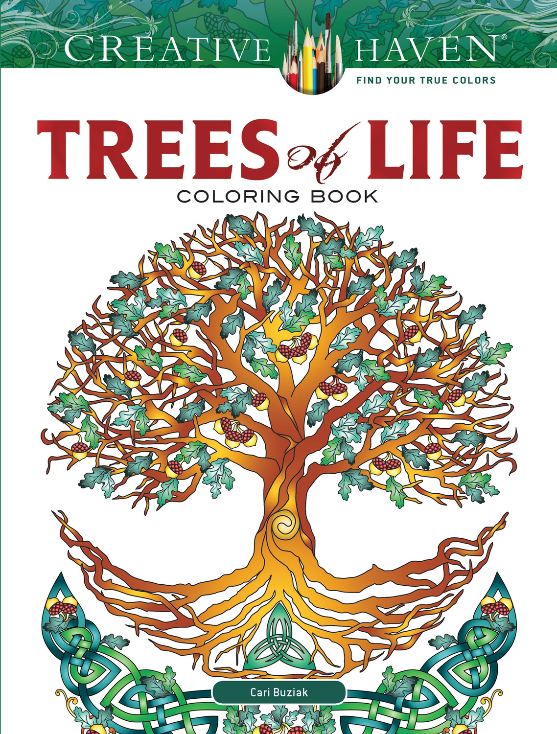 Creative Haven Trees of Life Coloring Book Kool & Child