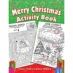 Merry Christmas Activity Book