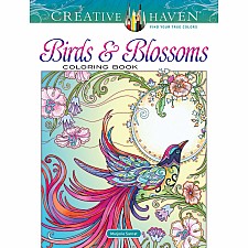 Birds & Blossoms Coloring Book