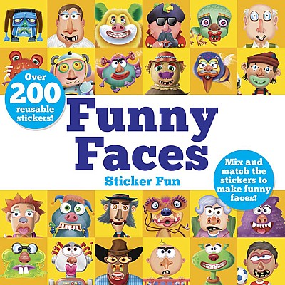Funny Faces Sticker Fun: Mix and Match 