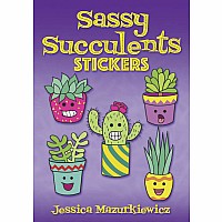 Sassy Succulents Stickers