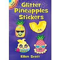 Glitter Pineapples Stickers