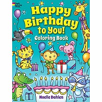 Happy Birthday to You! Coloring Book
