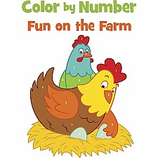 Color By Number Fun on the Farm