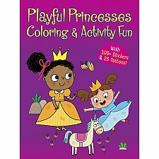 Playful Princesses Coloring & Activity