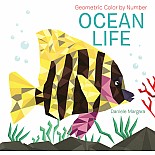 Geometric Color by Number: Ocean Life