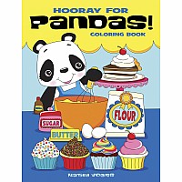 Hooray for Pandas! Coloring Book