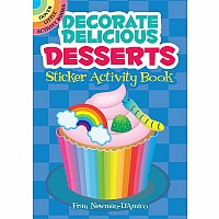 Decorate Delicious Desserts Sticker Activity Book