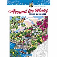 Creative Haven Around the World Color by Number