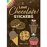 I Love Chocolate! Stickers