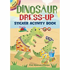 Dinosaur Dress-Up Sticker Book